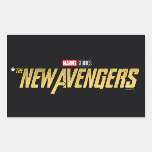 Sticker Rectangulaire Thunderbolts* | *The New Avengers Logo (Devant)