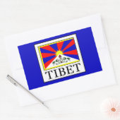 Sticker Rectangulaire Tibet (Enveloppe)