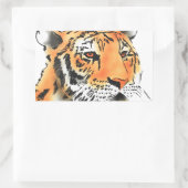Sticker Rectangulaire Tigress and Cub (Sac)