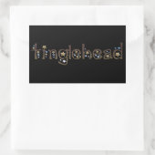 Sticker Rectangulaire Tingle (Sac)