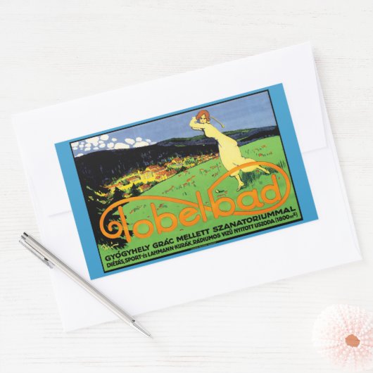 Sticker Rectangulaire Tobelbad (Enveloppe)