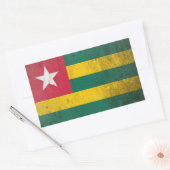 Sticker Rectangulaire Togo (Enveloppe)