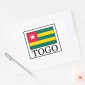 Sticker Rectangulaire Togo (Enveloppe)