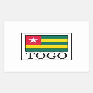 Sticker Rectangulaire Togo