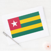 Sticker Rectangulaire Togo (Enveloppe)