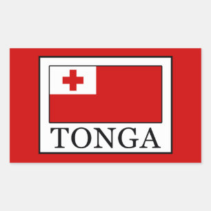 Sticker Rectangulaire Tonga