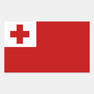 Sticker Rectangulaire Tonga