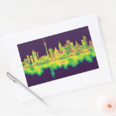 Sticker Rectangulaire Toronto Canada Skyline (Enveloppe)