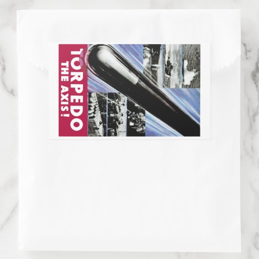 Sticker Rectangulaire Torpiller L'Axe (Sac)