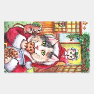 Sticker Rectangulaire Totalement investi