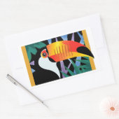 Sticker Rectangulaire Toucan Tango (Enveloppe)