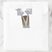 Sticker Rectangulaire Touch of Romance : Une Saint Valentin pacifique (Sac)