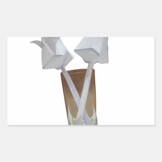 Sticker Rectangulaire Touch of Romance : Une Saint Valentin pacifique (Devant)