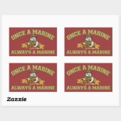 Sticker Rectangulaire Toujours un marin (Feuille)
