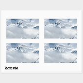 Sticker Rectangulaire Toundra (Feuille)
