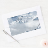 Sticker Rectangulaire Toundra (Enveloppe)