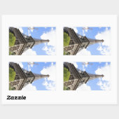 Sticker Rectangulaire Tour Eiffel (Feuille)
