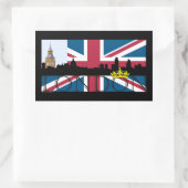 Sticker Rectangulaire Tout ça c'est Londres (Sac)