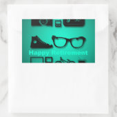 Sticker Rectangulaire Toutes les choses que vous aimez les cadeaux de re (Sac)