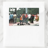 Sticker Rectangulaire Toutes Les Marches De La Vie (Sac)