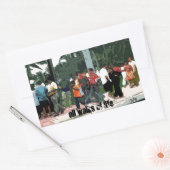 Sticker Rectangulaire Toutes Les Marches De La Vie (Enveloppe)