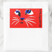 STICKER RECTANGULAIRE TOUTES LES POUSSES AMÉRICAINES (Sac)