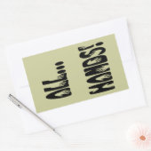 Sticker Rectangulaire Toutes... Mains (Enveloppe)