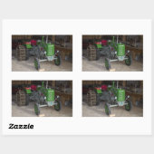 Sticker Rectangulaire Tracteur Green Steyr KL I (Feuille)