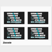 STICKER RECTANGULAIRE TRAITEMENT...EDS (Feuille)