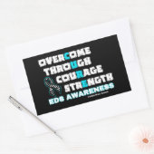 STICKER RECTANGULAIRE TRAITEMENT...EDS (Enveloppe)