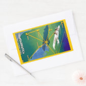 Sticker Rectangulaire Transadriatica Navigazione Aerea (Enveloppe)
