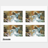 Sticker Rectangulaire Transfiguration_by_Lodovico_Carracci. (Feuille)