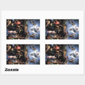 STICKER RECTANGULAIRE TRANSFIGURATION DE JÉSUS (Feuille)