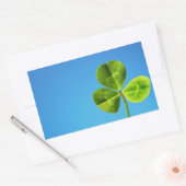 Sticker Rectangulaire trèfle à trois feuilles (Enveloppe)