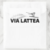 Sticker Rectangulaire Tremplin de saut à ski Via Lattea (Sac)