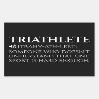 Triathlète Définition amusante