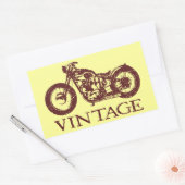 Sticker Rectangulaire Triomphe vintage (Enveloppe)