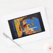 Sticker Rectangulaire Tripoli - Libia (Libye) (Enveloppe)