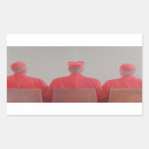 Sticker Rectangulaire Trois cardinaux II 2012