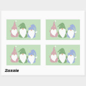 Sticker Rectangulaire Trois petits nomes (Feuille)
