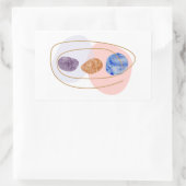 Sticker Rectangulaire Trois Pierres (Sac)