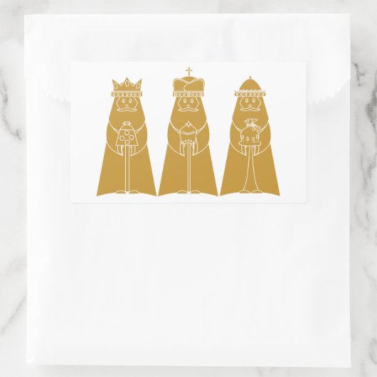 Sticker Rectangulaire Trois Wisters (Sac)