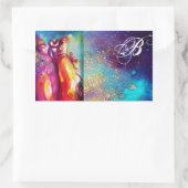 Sticker Rectangulaire TROISIÈME MASQUE, Monogramme (Sac)