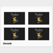 Sticker Rectangulaire Trombone Chick #4 (Feuille)