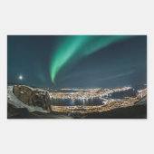 Sticker Rectangulaire Tromso Northern Lights (Devant)