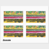 Sticker Rectangulaire Trout fishing (Feuille)