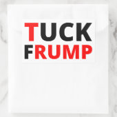 Sticker Rectangulaire Trump (Sac)