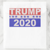 Sticker Rectangulaire Trump 2020 (Sac)