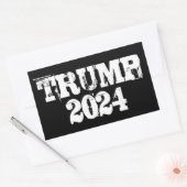 Sticker Rectangulaire Trump 2024 (Enveloppe)