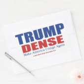 Sticker Rectangulaire Trump Dense 2016 (Enveloppe)